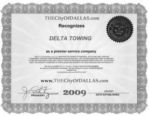 The City Of Dallas -Delta Towing